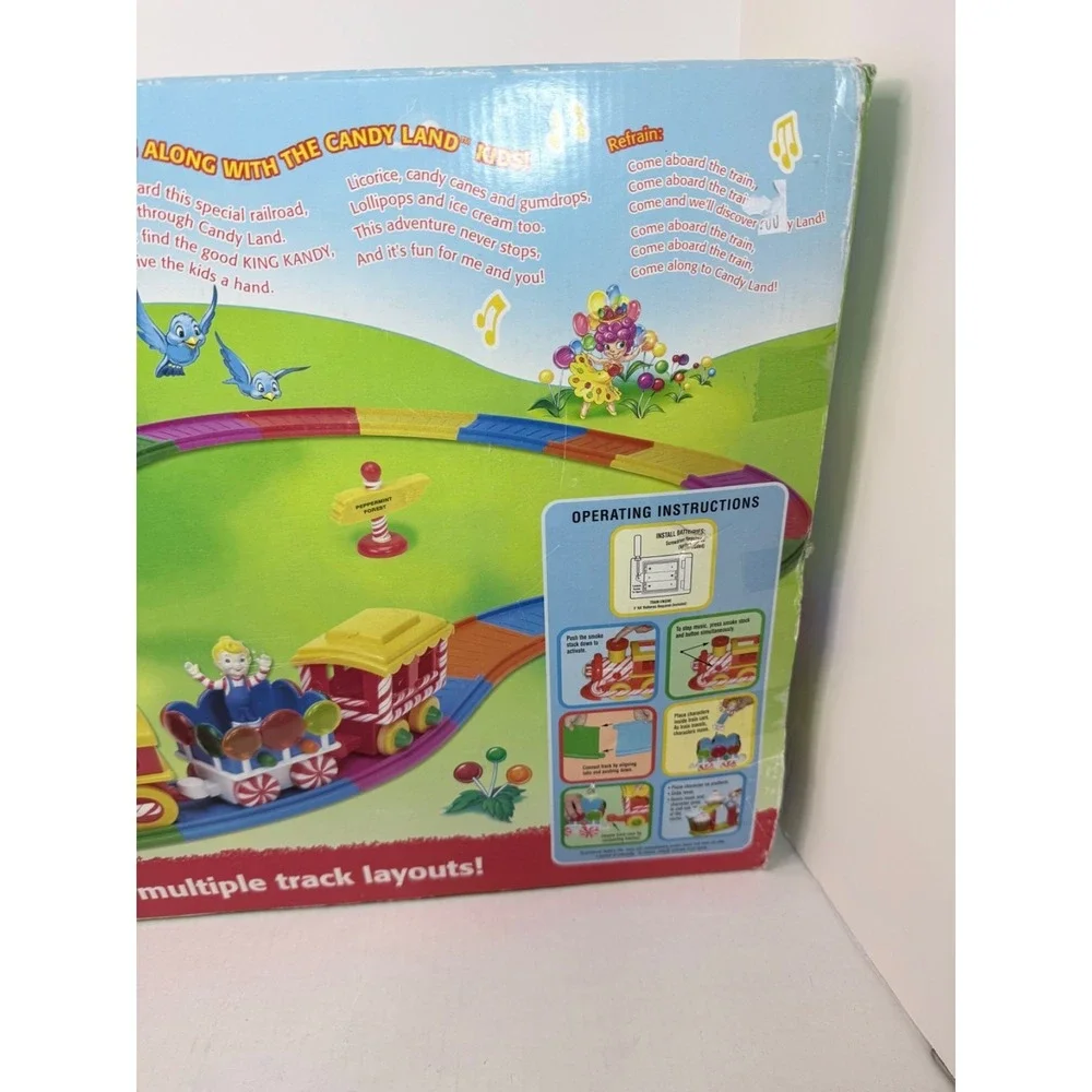 Vintage 2002 Hasbro Candy Land‎ Train 100% CIB. Tested And Works See Video